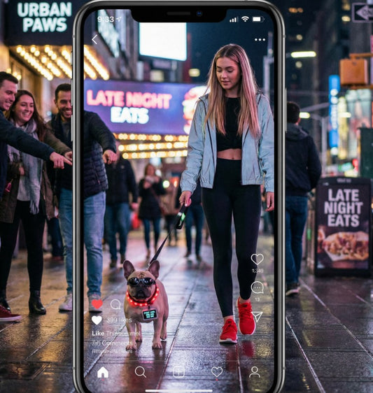 GlowGuard LED Safety Dog Collar