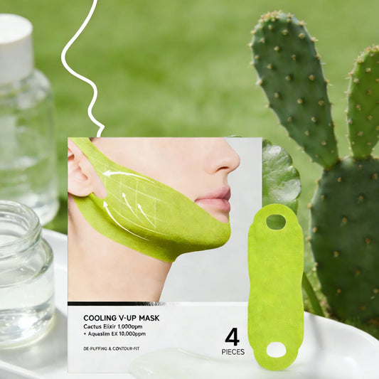 V Line Face Lifting Mask Cactus